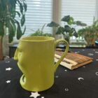 Earth + Water Eternal Scream Snack Mugs, green