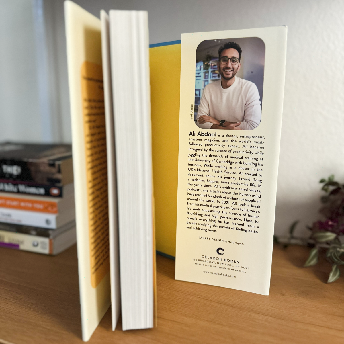 Feel Good Productivity book - by Ali Abdaal, author