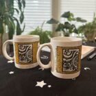 Mew & Brew Kitty Mug - pair