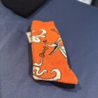 Nightmare Before Christmas Disney Socks - pair, orange