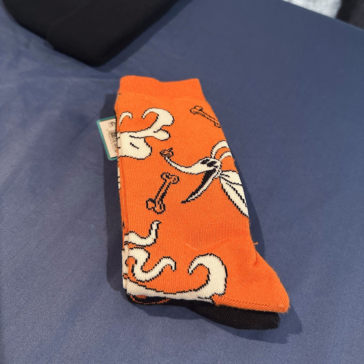 Nightmare Before Christmas Disney Socks - pair, orange