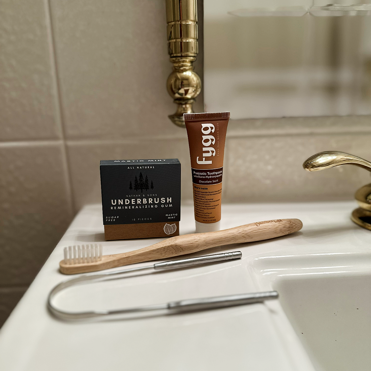 Oral Care Air Magic Bundle - Chocolate Swirl, Mastic Mint, Silver