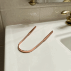 Stainless Steel Tongue Scraper - rose gold