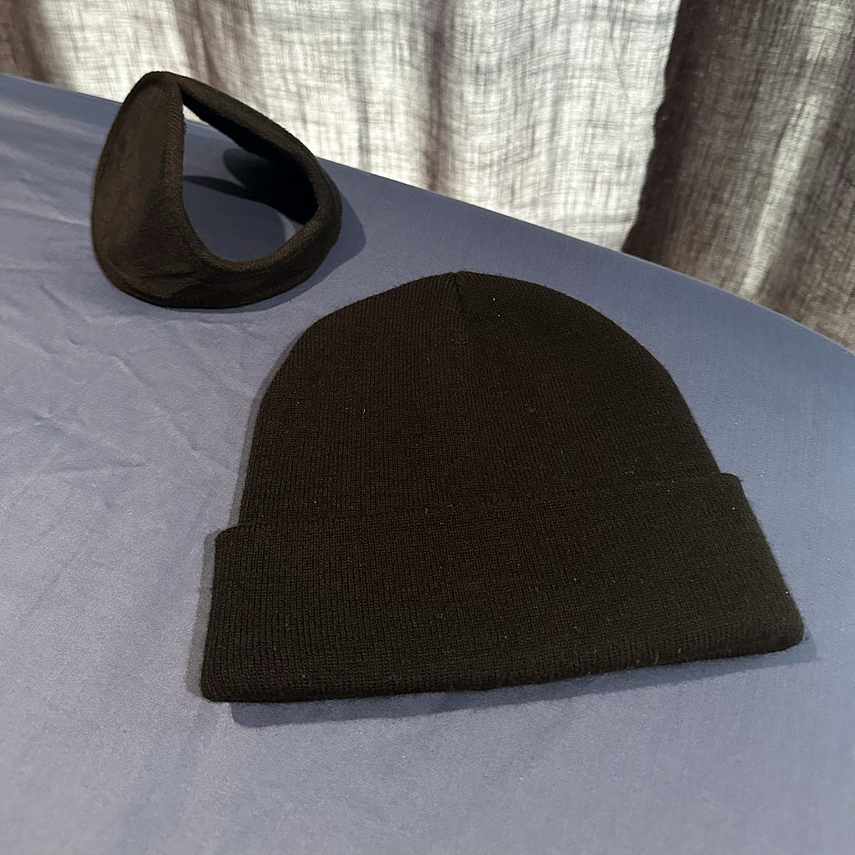 Web Weaver Beanie Hat - black, back