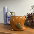 Wise Ol Owl Planter Pot, back