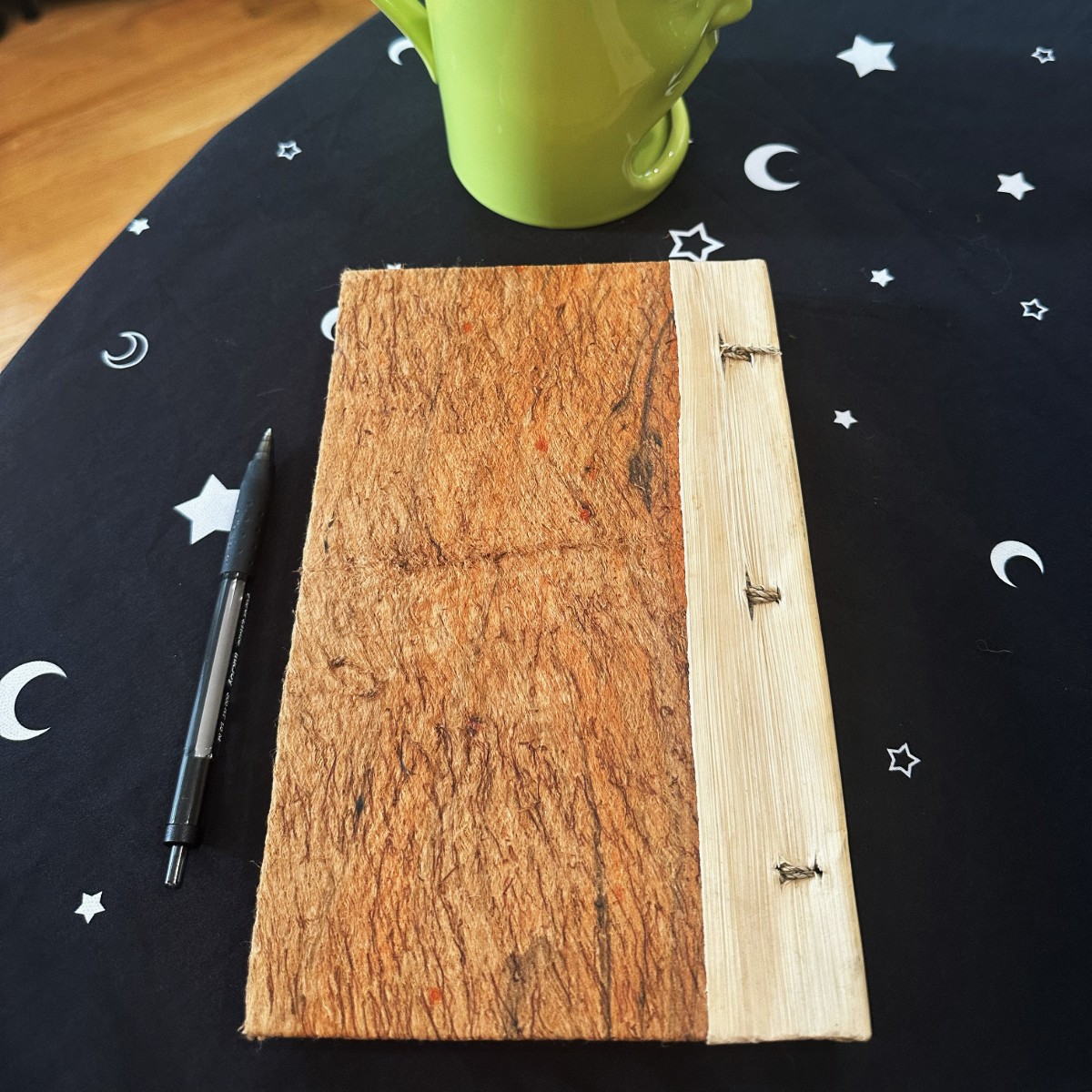 Wooden Wisdom Blank Journal, back