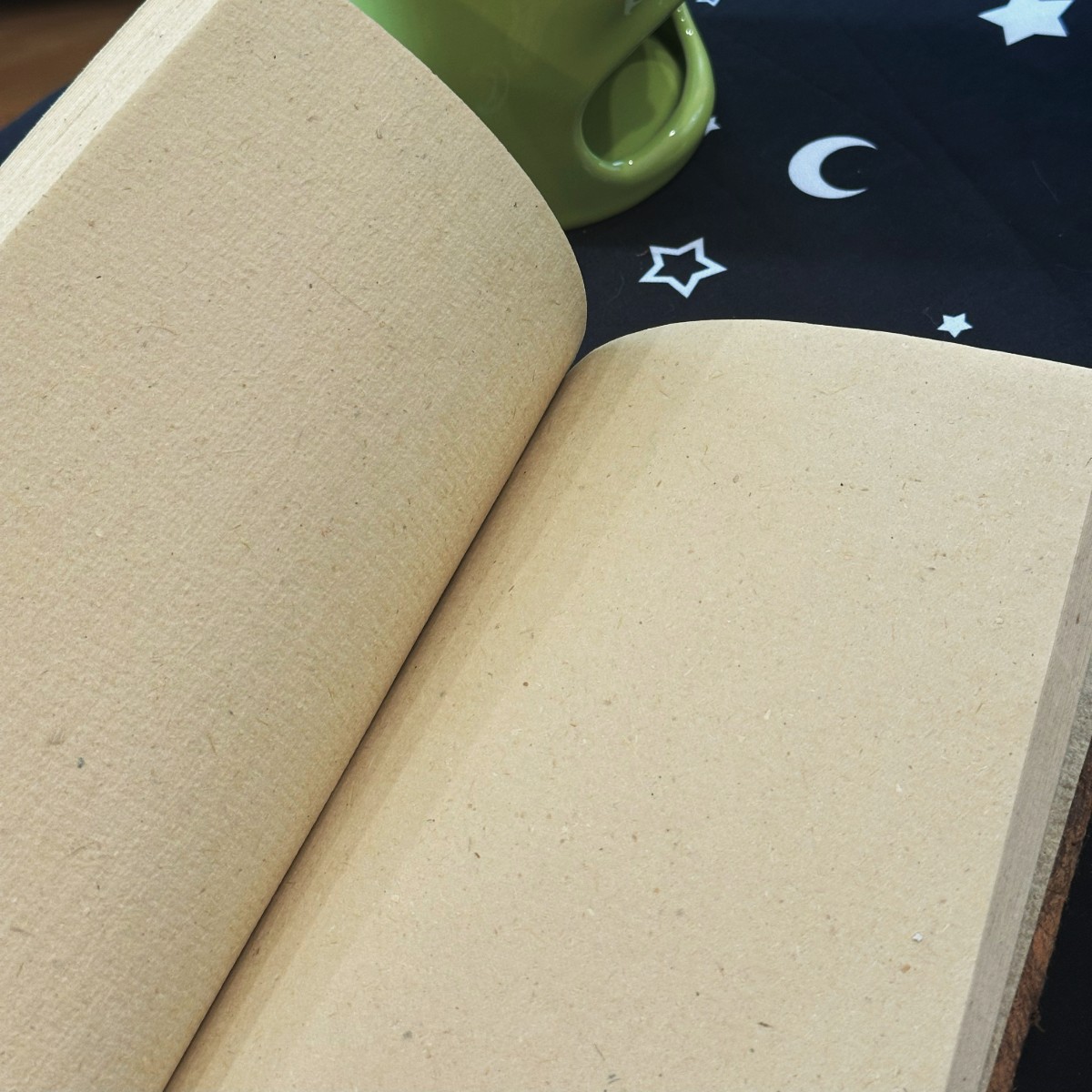 Wooden Wisdom Blank Journal, blank textured pages